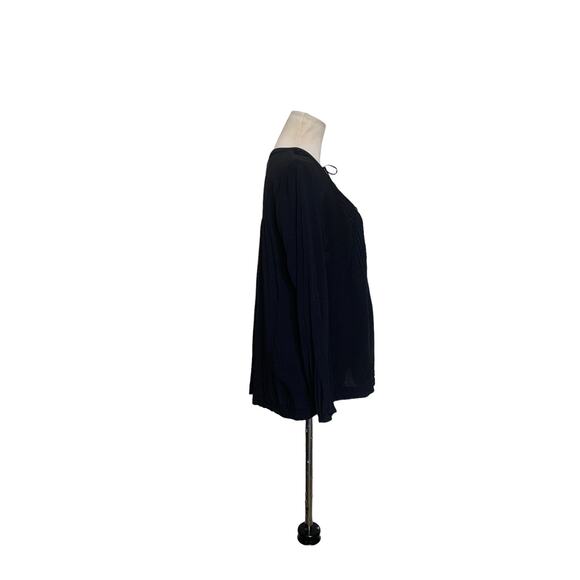 Old Navy black long sleeves tunic top size Small - Picture 9 of 10